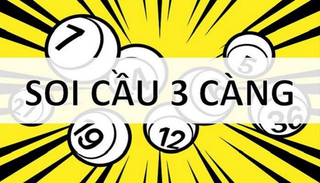 Hướng dẫn cách soi cầu 3 càng siêu chuẩn