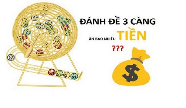 Mức thưởng khi dự đoán trúng 3 càng theo truyền thống
